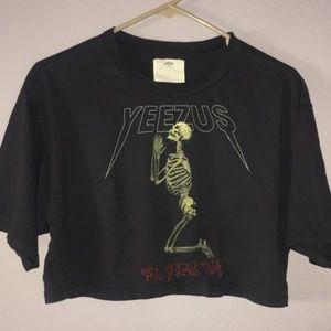 Yeezus tour crop top